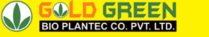 Gold Green Bio Logo